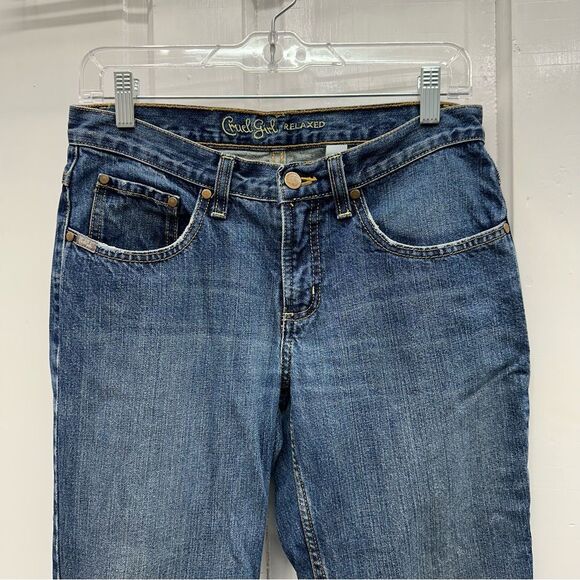 Cruel Girl relaxed boot cut western denim jeans women's 5 regular - Picture 2 of 6